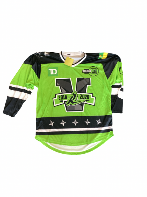 Vist Large View of Product Image Which is Saskatoon Rush Jersey Green 2X