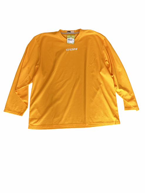 Vist Large View of Product Image Which is CCM Hockey Practice Jersey Yellow 2X