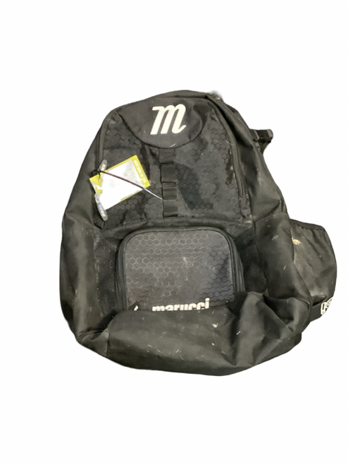 Vist Large View of Product Image Which is Used Marucci BACKPACK GREY BB/SB Player Backpack Black