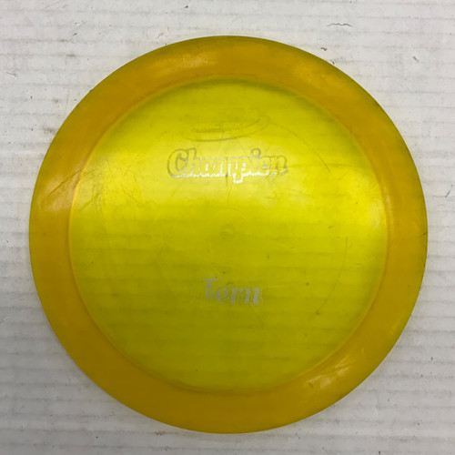 Vist Large View of Product Image Which is Used Innova CHAMPION TERN Disc Golf Driver Yellow 174g