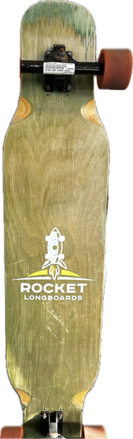 Vist Large View of Product Image Which is Used ROCKET Complete Skateboard Brown Long