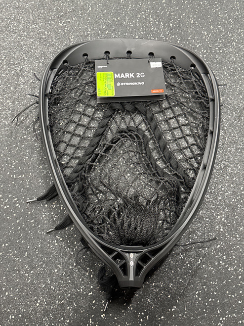 Vist Large View of Product Image Which is Used String King MARK 2G Mens Goalie Head Black