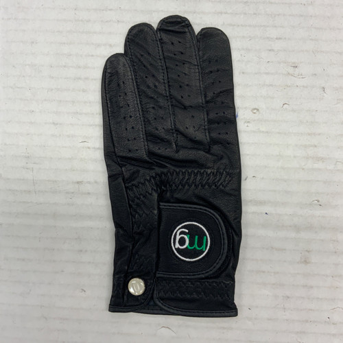 Vist Large View of Product Image Which is Used MG Golf Mens Golf Glove Black MD