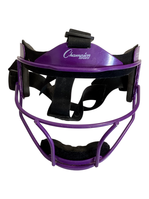 Vist Large View of Product Image Which is Used Champion Sports FIELDERS MASK Baseball/Softball Fielders Mask Purple 