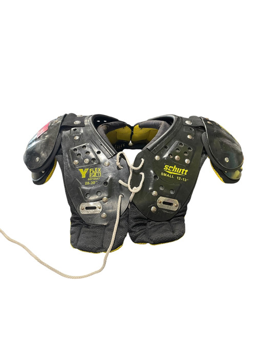 Vist Large View of Product Image Which is Used Adams ASP II FB Shoulder Pads Grey SM