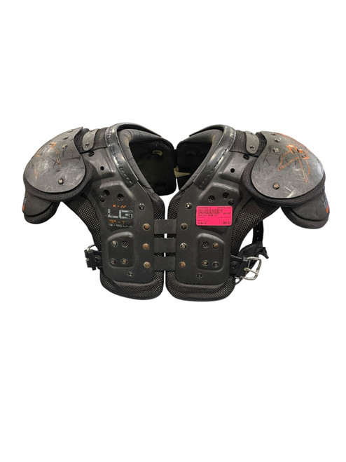 Vist Large View of Product Image Which is Used Pro-Tec GEAR X3 FB Shoulder Pads Black LG