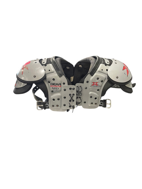 Vist Large View of Product Image Which is Used Pro-Tec GEAR X2 AIR FB Shoulder Pads Grey MD