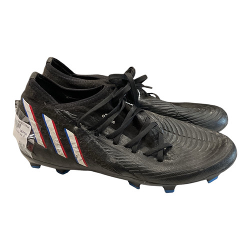 Vist Large View of Product Image Which is Used Adidas Soccer Cleats Black Senior 9