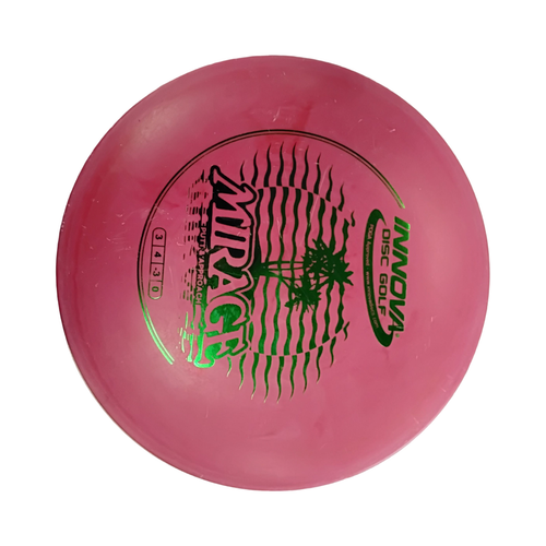 Vist Large View of Product Image Which is Used Innova MIRAGE Disc Golf Driver Red 172g