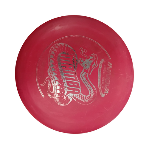 Vist Large View of Product Image Which is Used Innova MAMBA Disc Golf Driver Red 177g