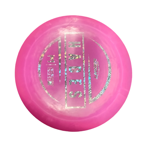 Vist Large View of Product Image Which is Used Discraft MCBETH HADES Disc Golf Driver Pink 176g