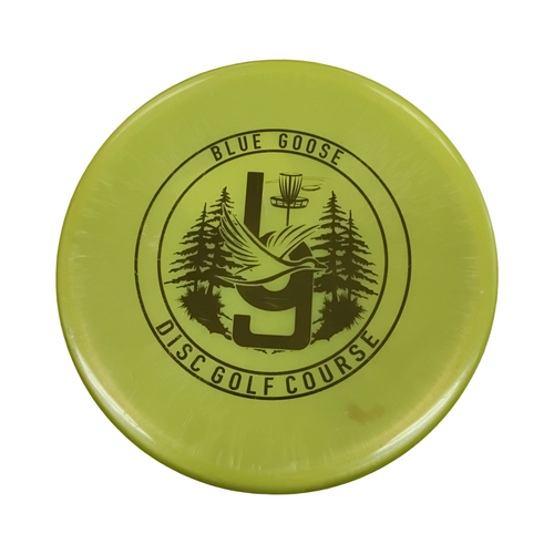 Vist Large View of Product Image Which is Used BLUE GOOSE DGC Disc Golf Mid Range Yellow 176g