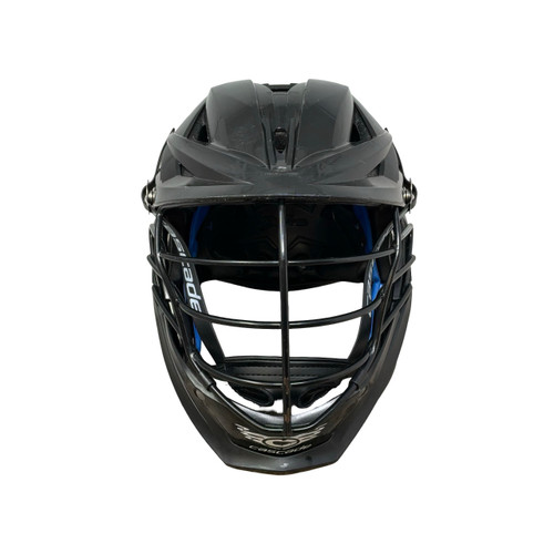 Vist Large View of Product Image Which is Used Cascade XRS ADJ Lacrosse Helmet Black One Size
