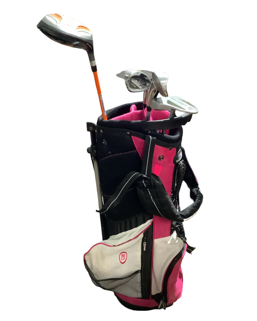 Vist Large View of Product Image Which is Used US Kids JR SET Jr Package Set RH Pink 5 Piece