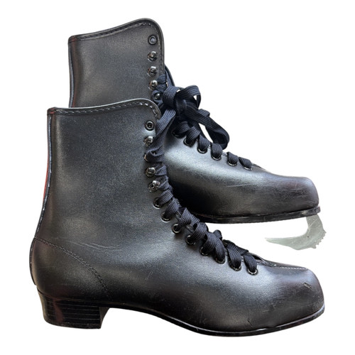 Vist Large View of Product Image Which is Used Mens Figure Skate Black Senior 8