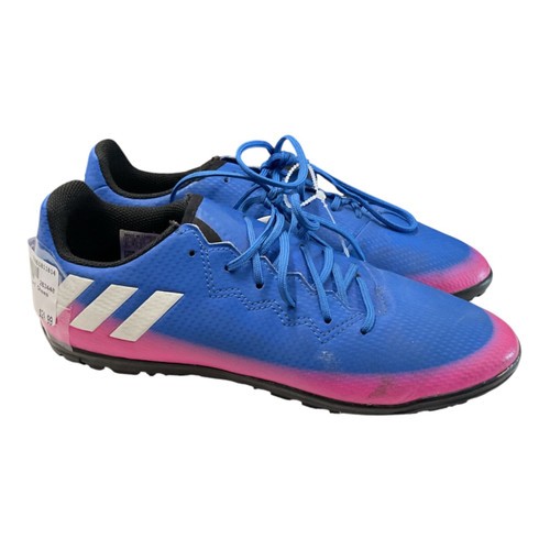 Vist Large View of Product Image Which is Used Adidas Soccer Turf Shoes Royal Blue Senior 5