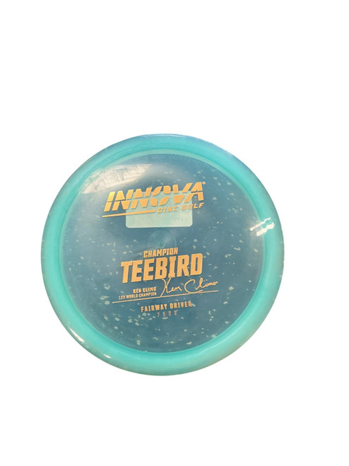 Vist Large View of Product Image Which is Used Innova TEEBIRD Disc Golf Driver Royal Blue
