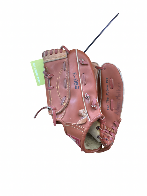 Vist Large View of Product Image Which is Used Ssk SBG-3 ALAN TRAMMEL BB/SB Glove RH Throw Tan 9"