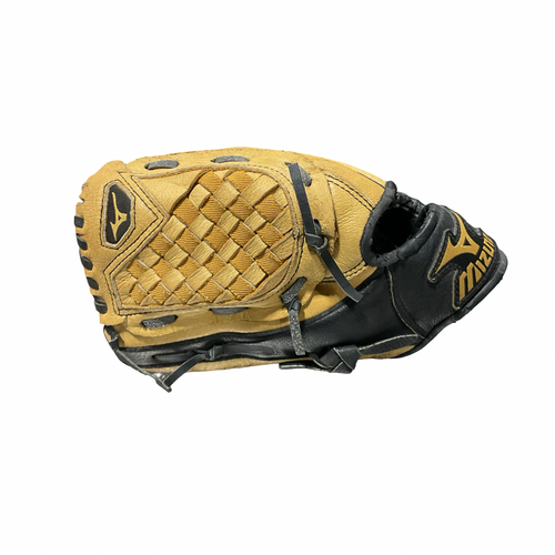 Vist Large View of Product Image Which is Used Mizuno POWER CLOSE TBALL GLOVE BB/SB Glove T-ball Brown 10"
