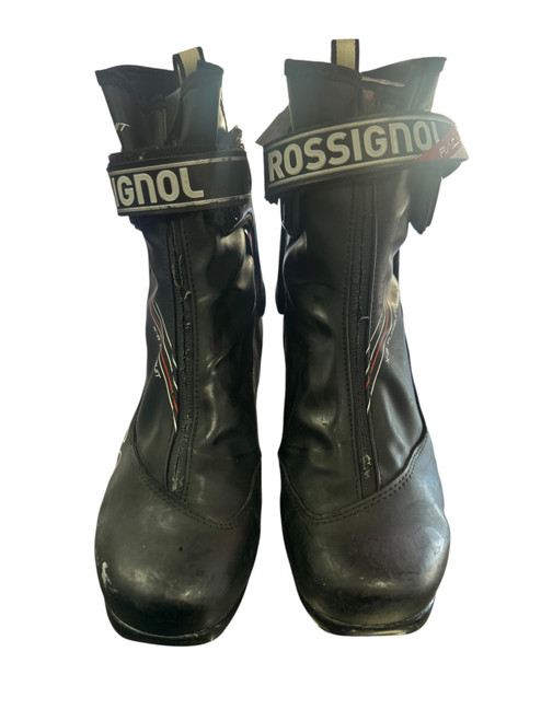 Vist Large View of Product Image Which is Used Rossignol Mens NNN XC Ski Boots Black W 07-07.5 / JR 05.5-06