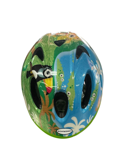 Vist Large View of Product Image Which is Used Schwinn TROPICAL Bike Helmet Green XS