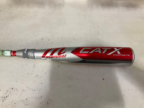Vist Large View of Product Image Which is Used Marucci CAT X COMPOSITE BB/SB USSSA 2 3/4 Bat 28"
