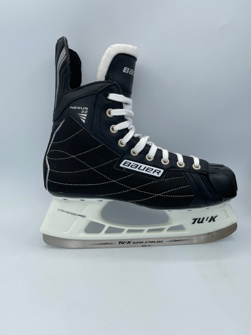 Vist Large View of Product Image Which is Used Bauer NEXUS 22 Senior Hockey Skate Senior 8