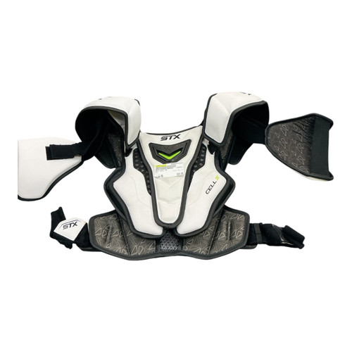 Vist Large View of Product Image Which is Used STX CELL IV Lacrosse Shoulder Pads None MD