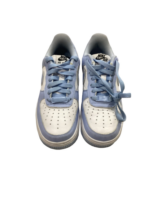Vist Large View of Product Image Which is Used Nike AIR FORCE 1 Basketball Shoes W Carolina Blue Senior 5