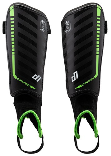Vist Large View of Product Image Which is New Champro D1 Shin Guard M Green