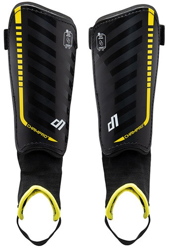 Vist Large View of Product Image Which is New Champro D1 Shin Guard S Yellow