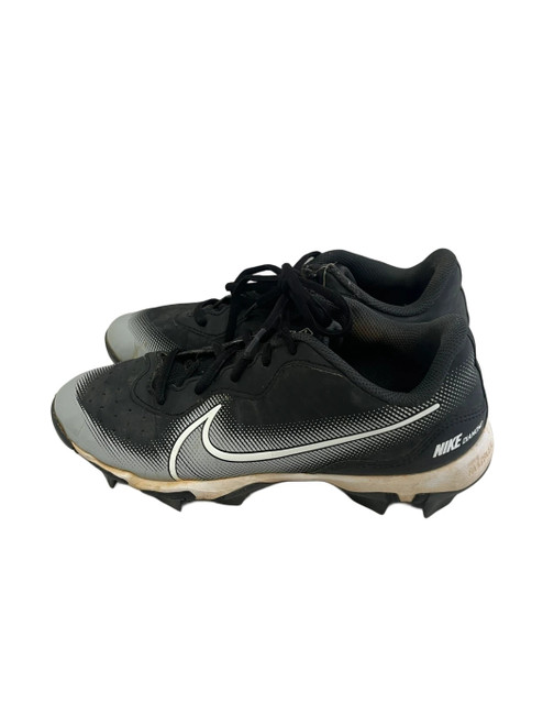 Vist Large View of Product Image Which is Used Nike Alpha Huarache Keystone Jr 6 BB/SB Cleats Black