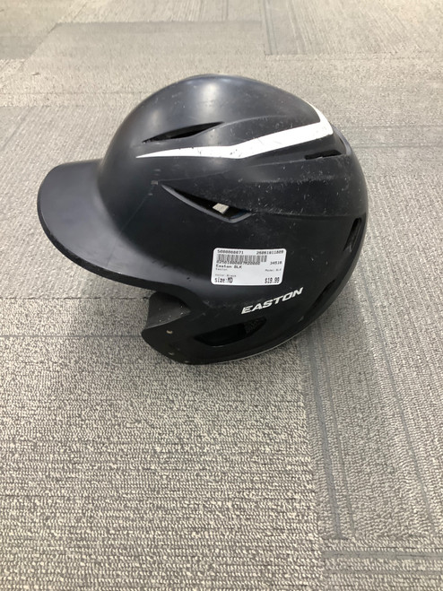 Vist Large View of Product Image Which is Used Easton BLK Batting Helmet No Mask Black MD