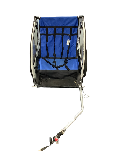 Vist Large View of Product Image Which is Used WAGON Two-person Stroller Royal Blue