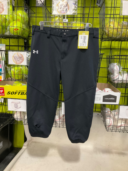 Vist Large View of Product Image Which is Used Under Armour SOFTBALL PANTS BB/SB Pant Womens Black MD