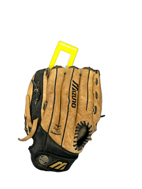 Vist Large View of Product Image Which is Used Mizuno BALLPARK BB/SB Glove RH Throw Brown 11"