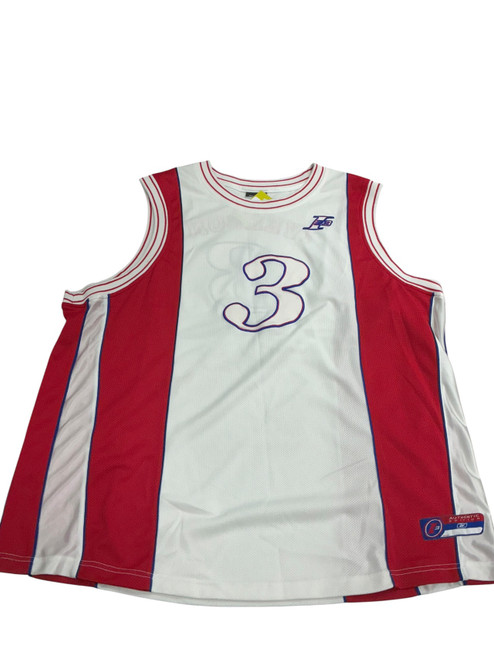 Vist Large View of Product Image Which is Used Reebok Basketball Adult Top White 3X