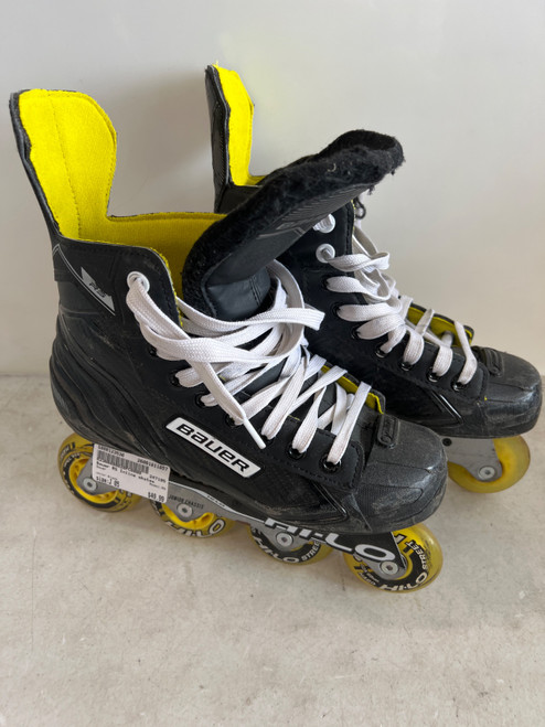 Vist Large View of Product Image Which is Used Bauer RS Junior Rec Fitness Skates Black Junior 05