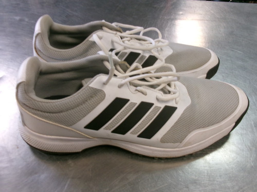 Vist Large View of Product Image Which is Used Adidas Mens Golf Shoes White Senior 13