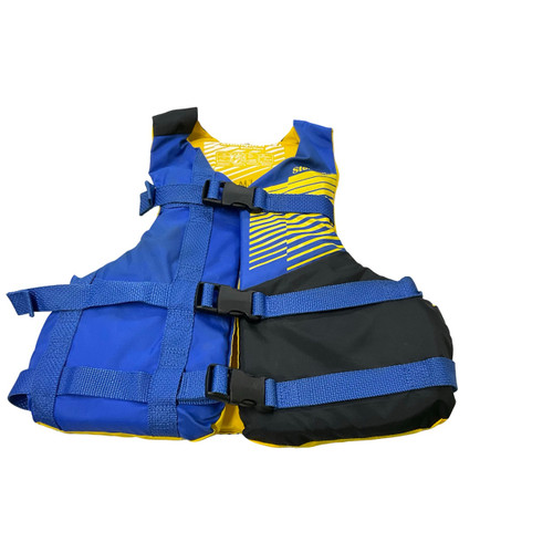 Vist Large View of Product Image Which is Used Youth PFD Royal Blue Youth 50-90