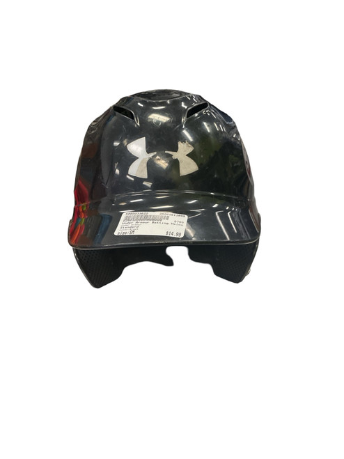 Vist Large View of Product Image Which is Used, Under Armour, Batting Helmet, No Mask, Black, small