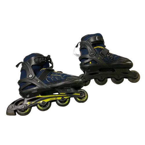 Vist Large View of Product Image Which is Used Schwinn ABEC 5 ADJ Senior Aggressive Skates Black Adjustable