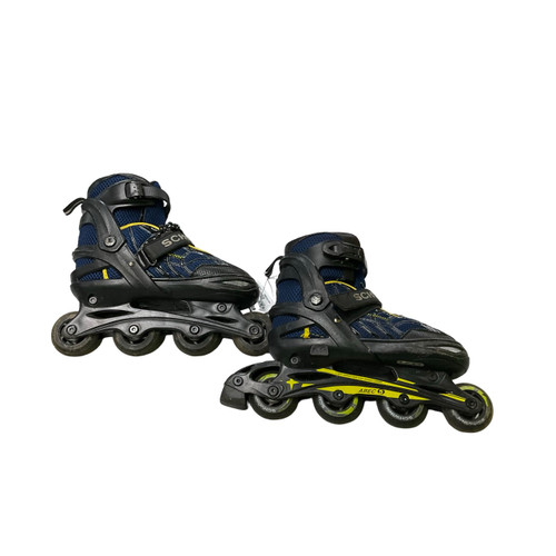Vist Large View of Product Image Which is Used Schwinn ABEC 5 ADJ Senior Aggressive Skates Black Adjustable