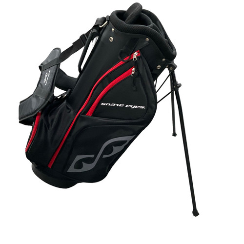 Vist Large View of Product Image Which is Used Snake Eyes TEEN STAND BAG Teen Stand Bag Black
