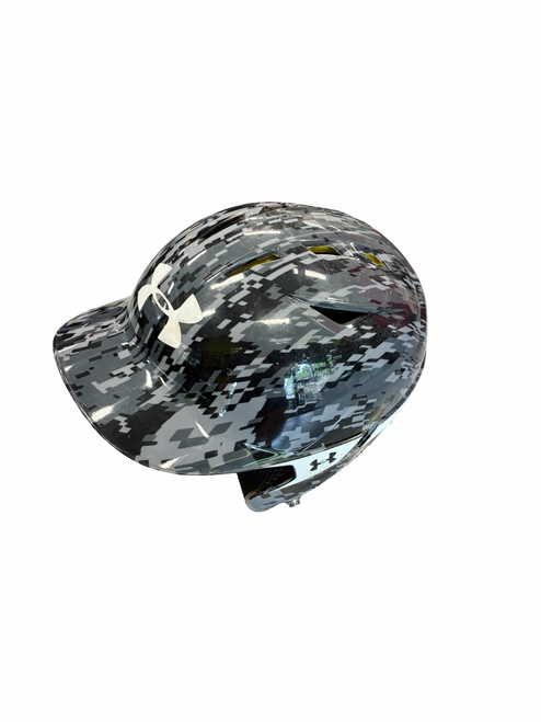 Vist Large View of Product Image Which is Used Under Armour BATTING HELMET Batting Helmet No Mask Black MD