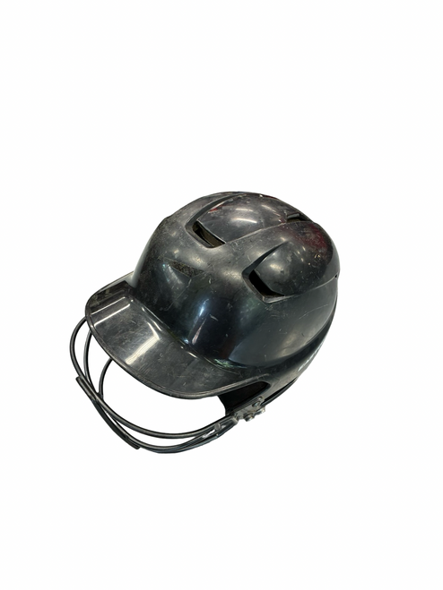 Vist Large View of Product Image Which is Used Easton BATTING HELMET W MASK Batting Helmet w/Mask Black MD