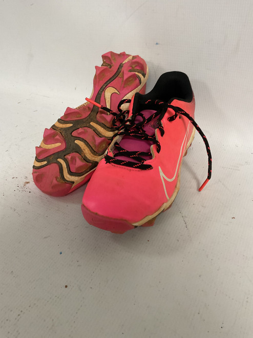Vist Large View of Product Image Which is Used Nike FASTFLEX BB/SB Cleats Pink Junior 04