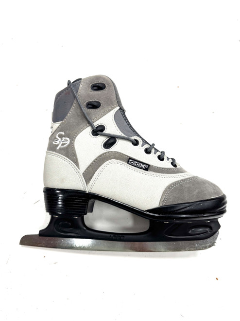 Vist Large View of Product Image Which is Used CCM SOFT GRAY WomensFigure Skate Grey Senior 7