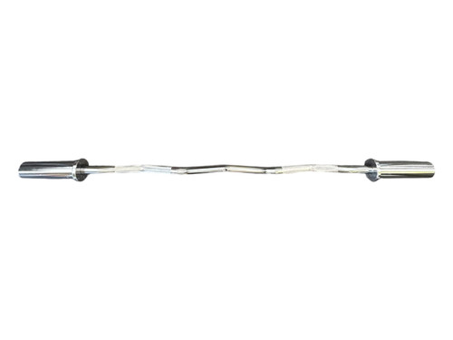 Vist Large View of Product Image Which is Used Exercise Olympic Curl Bar 48"