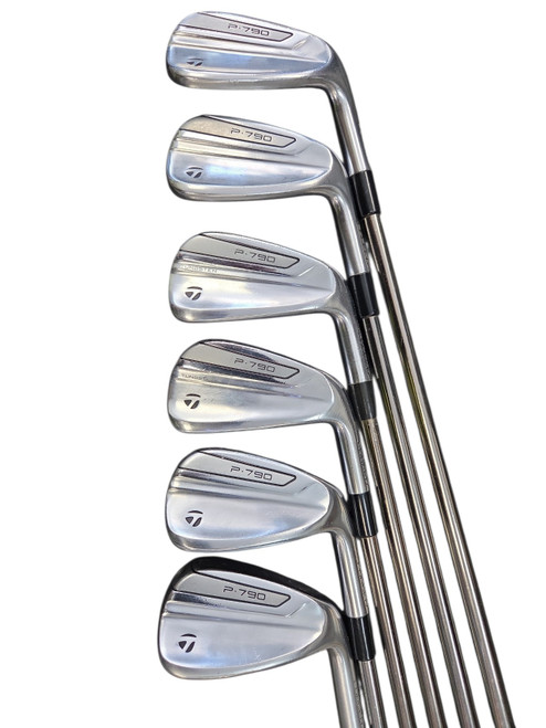 Vist Large View of Product Image Which is Used Taylormade P790 Mens Iron Set RH 6I-GW/AW